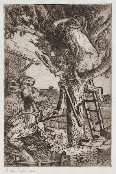 The Pear Thief No 1 c 1890