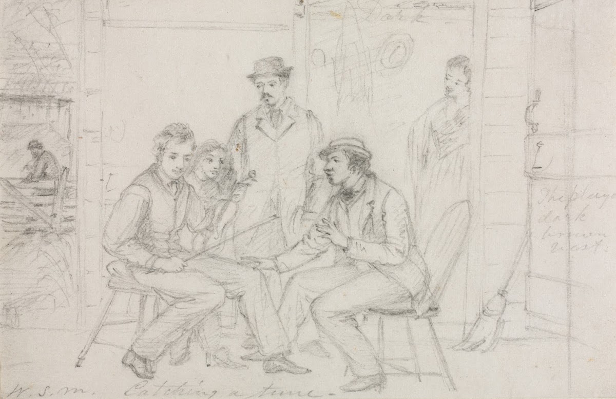 Catching a Tune probably 1867