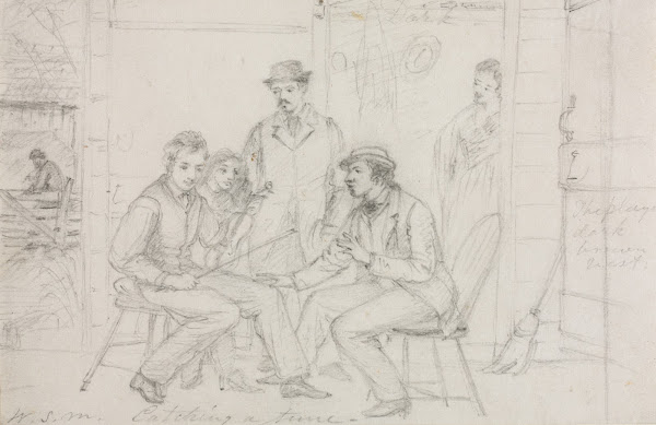 Catching a Tune probably 1867