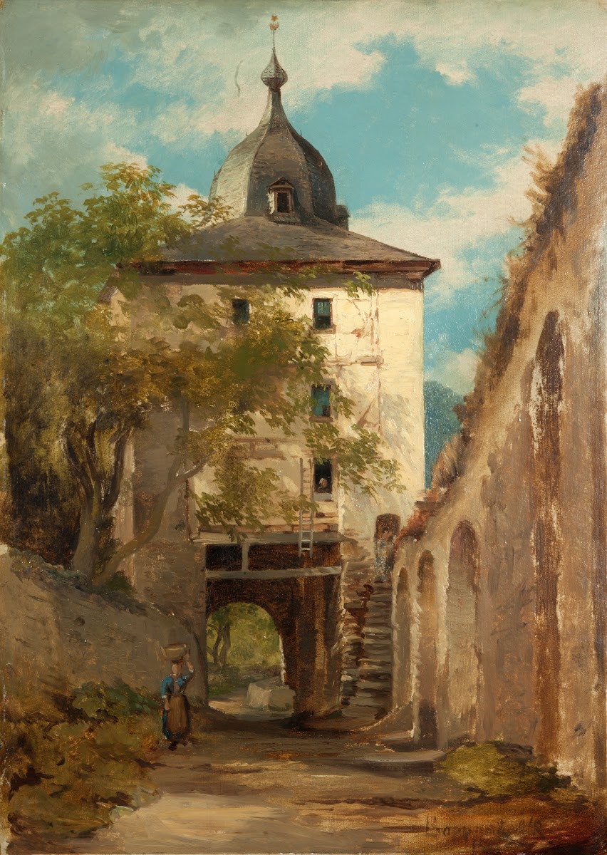 The Town Gate Boppart 1800s
