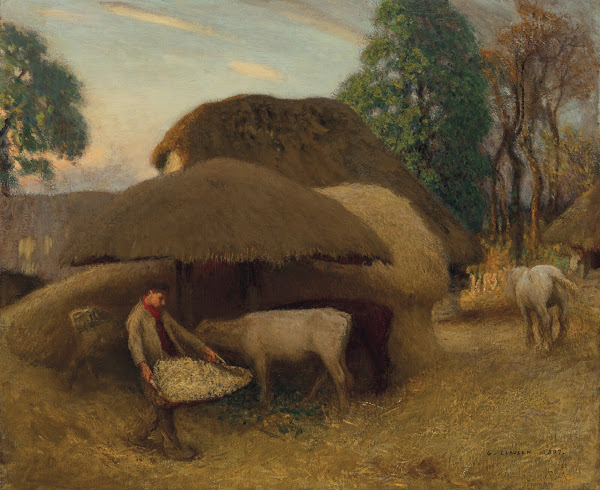 The Farmyard Evening 1897