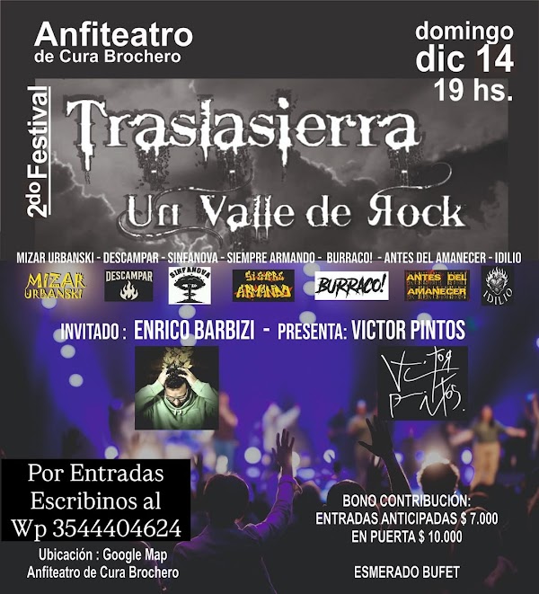 Traslasierra un valle de rock