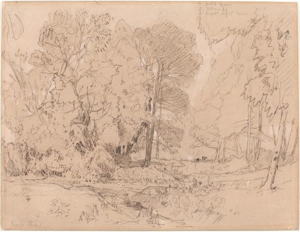 Wooded Landscape probably 1841