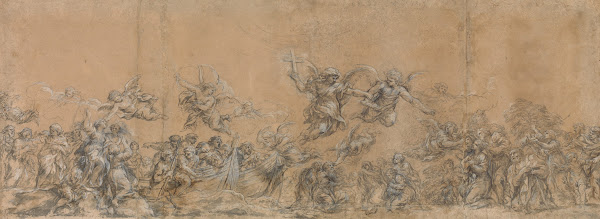 Study for Angels Sealing the Foreheads of the Children of Israel in Saint Peters