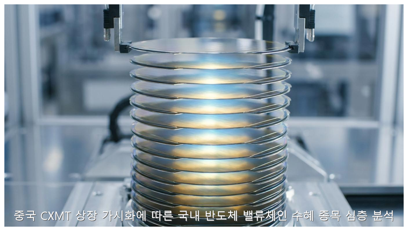 중국 CXMT 상장 가시화에 따른 국내 반도체 밸류체인 수혜 종목 심층 분석 핵심 안내 및 분석 인포그래픽 (5)