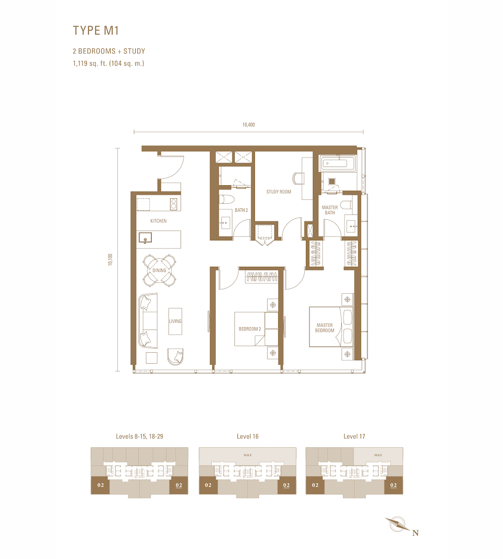 Pavilion Damansara Heights - Royal Suites (RC) floor plan