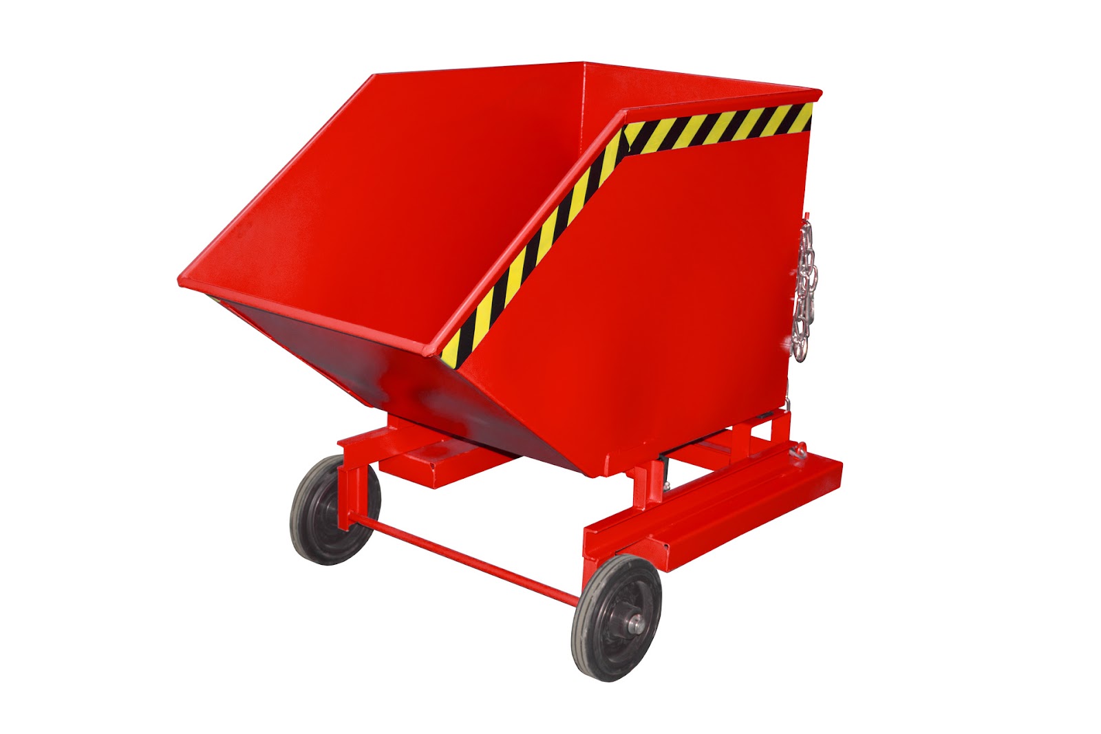 Containerwagen KW-ET 400, gelakt, Vuurrood
