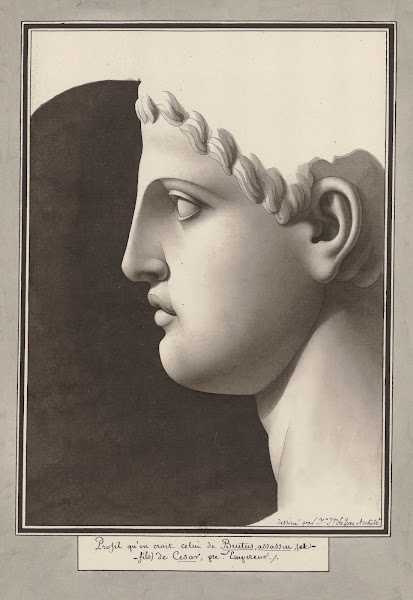 Profil quon croit celui de Brutus assassin et fils de Cesar 1777 1825