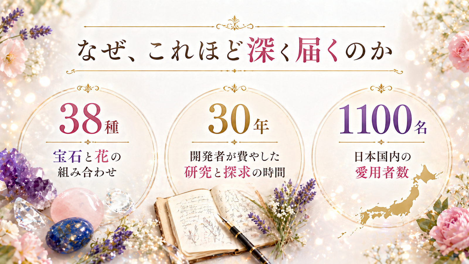 なぜ、これほど深く届くのか