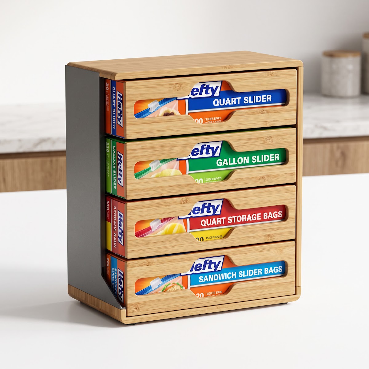 Best Food Storage Bag Organizers for Kitchen Drawers (2026) - BEST OVERALL — PRODUCT SHOT