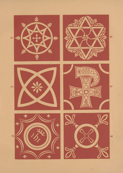 Examples of encaustic tiles Pl07 1844