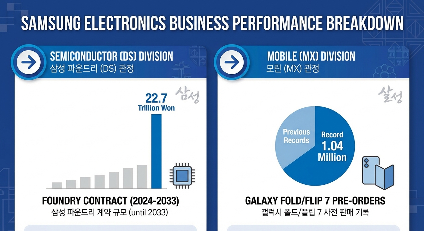 삼성전자 사업부문별 성과