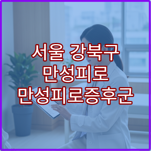 서울 강북구 만성피로 만성피로증후군 내과 원인검사 병원