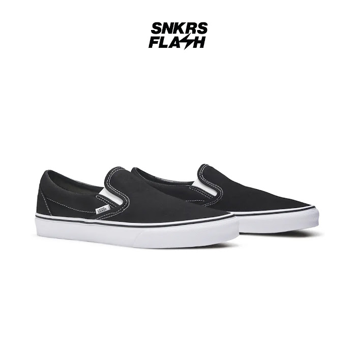 VANS CLASSIC SLIP ON BLACK - VN000EYEBLK - Size 37