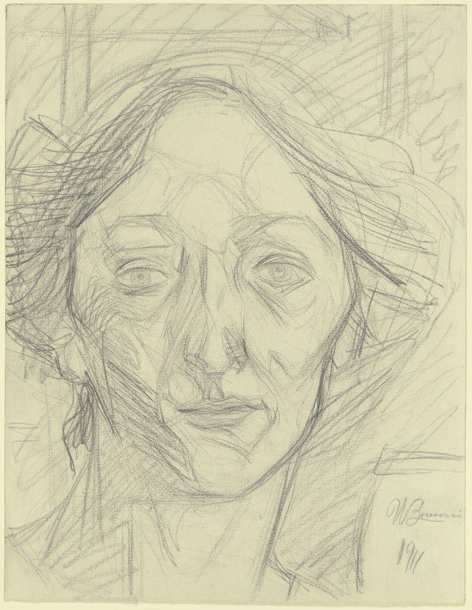 Womans head 1911
