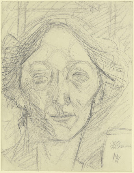 Womans head 1911