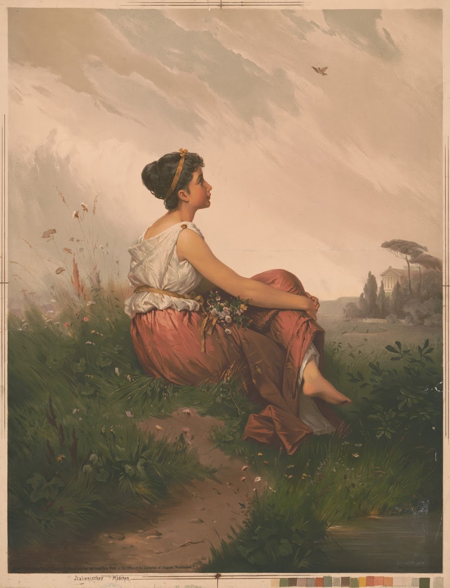 Italienisches madchen 1873