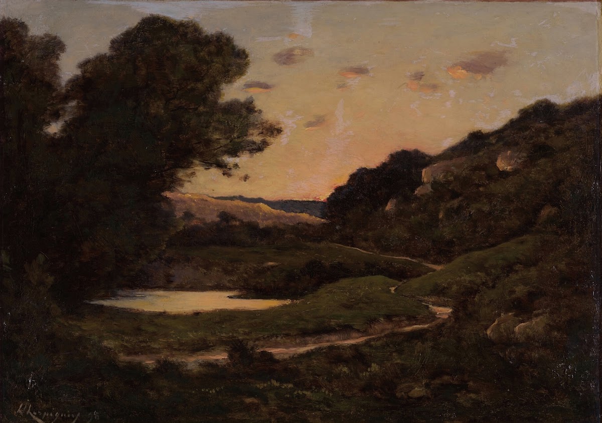 Landscape at Sunset 1898