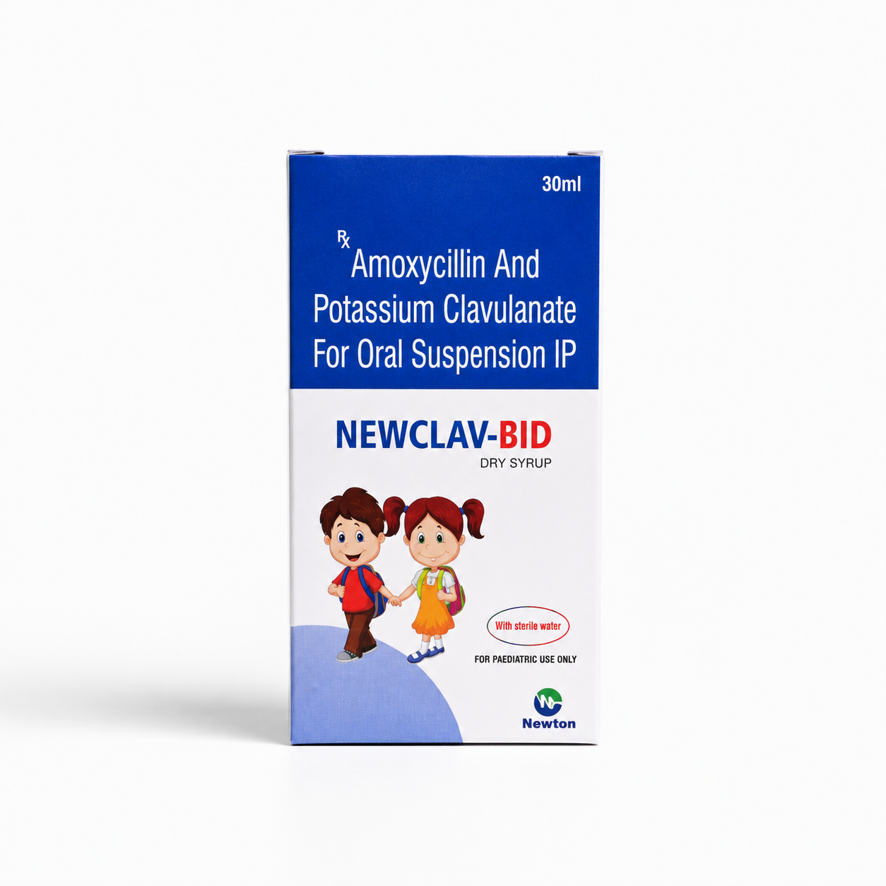 NEWCLAV-BID DRY SYP — Amoxycillin (200mg)+Clavulanic Acid (28.5mg)