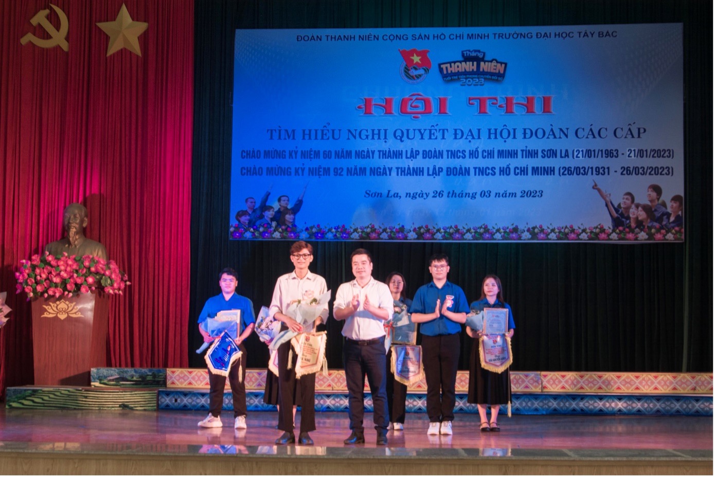 Đoàn Thanh niên Cộng sản Hồ Chí Minh Trường Đại học Tây Bắc tổ chức Hội thi Tìm hiểu Nghị quyết đại hội đoàn các cấp