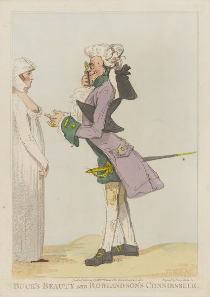 Bucks beauty and Rowlandsons connoisseur 1800