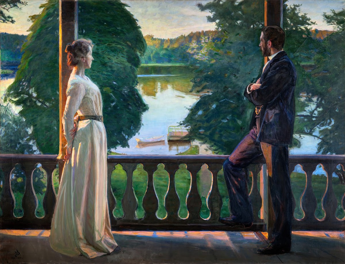 Nordic Summer Evening 1899 1900