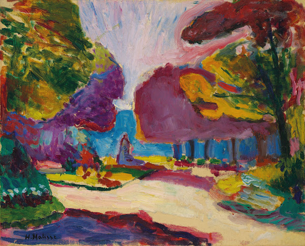 Jardin du Luxembourg Paris 1902