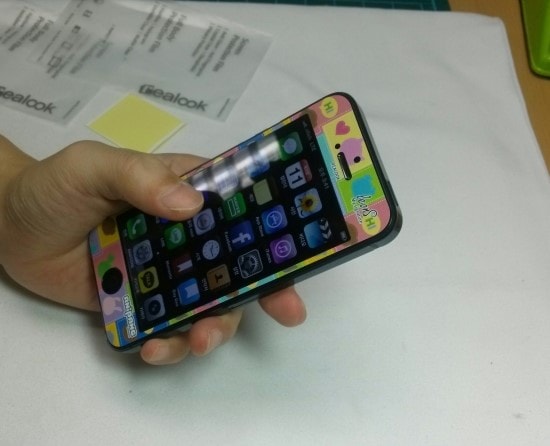 iphone5 realook anipang color crystal clear screen protector