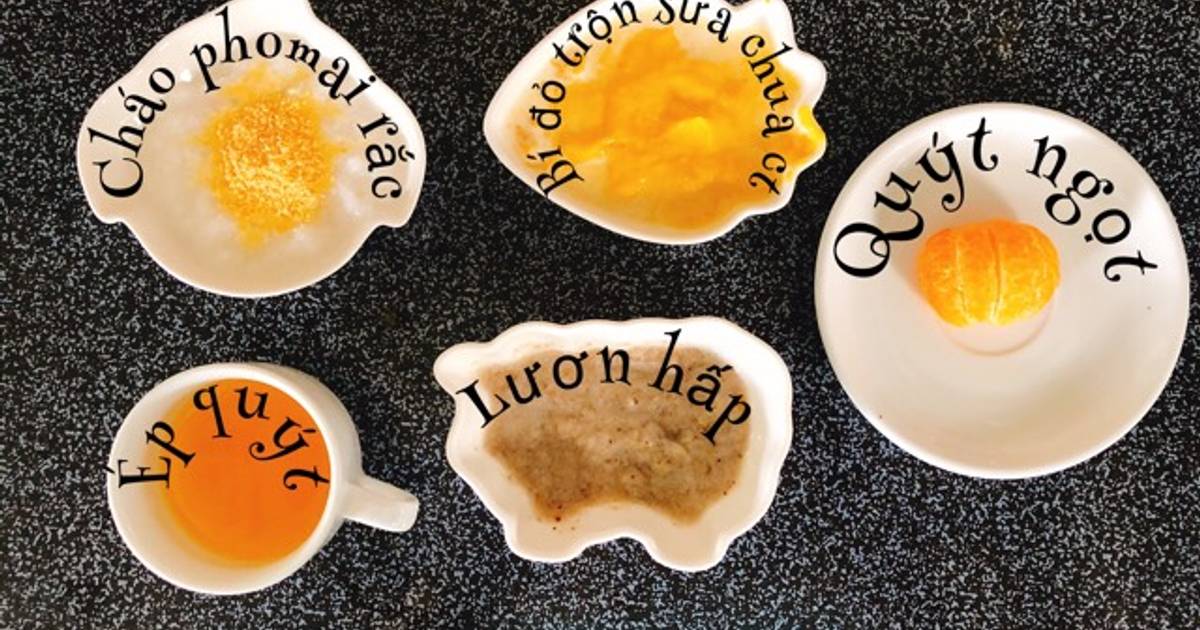 Ăn dặm kiểu Nhật - Ngày 35