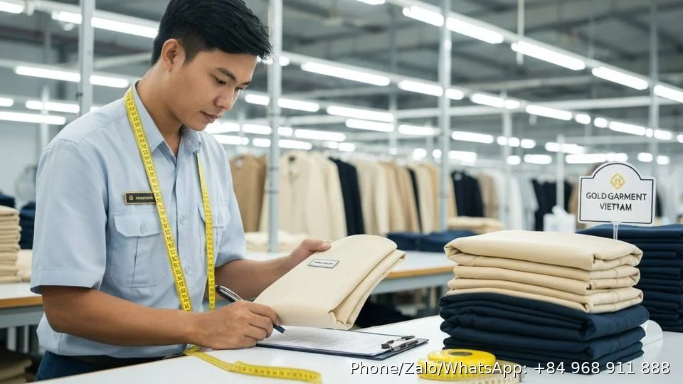 Garment Samples - Gold Garment Vietnam