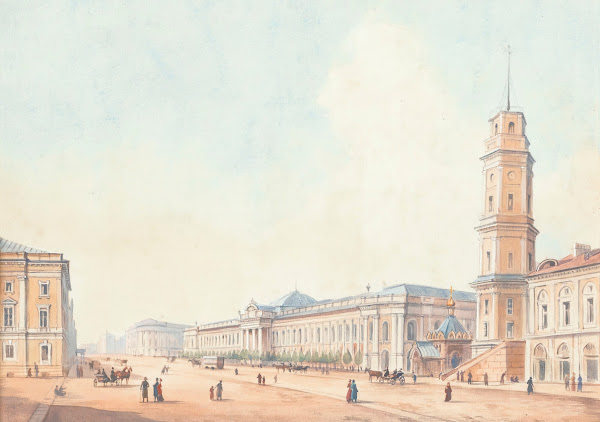 View Of St Petersburg Late 19th Century