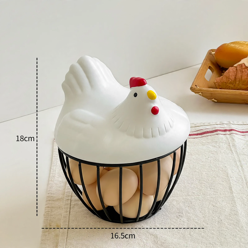 Storage basket in country house style, model TJ001