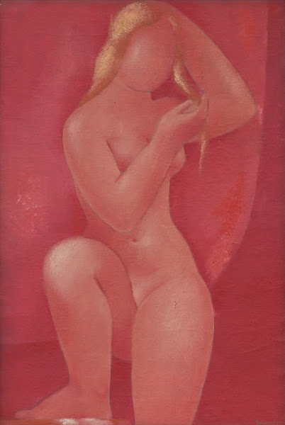 After the bath 1932