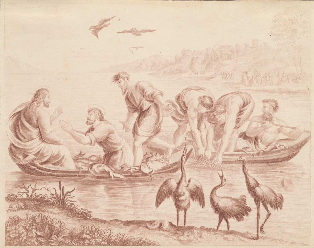 The Miraculous Draught of Fishes 1855