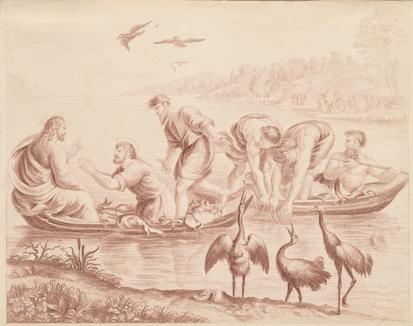 The Miraculous Draught of Fishes 1855