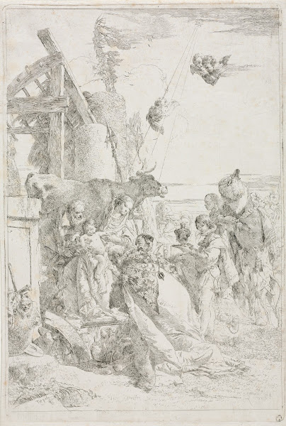 Adoration of the Magi ca 1740