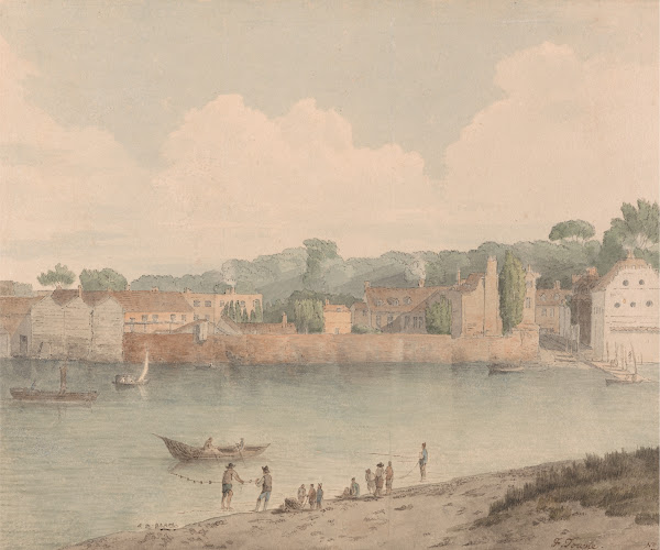 Vauxhall Stairs from Millbank July 5 1797 1797