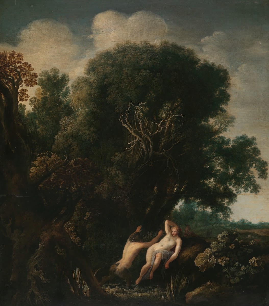 A Bathing Nymph Taken by Surprise by a Satyr c 1630   1635
