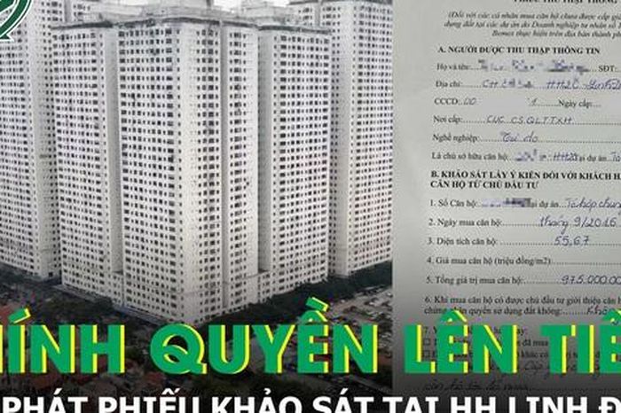 Chính quyền phường Hoàng Liệt lên tiếng về việc phát phiếu khảo sát tại HH Linh Đàm - Báo Sức Khỏe &amp; Đời Sống