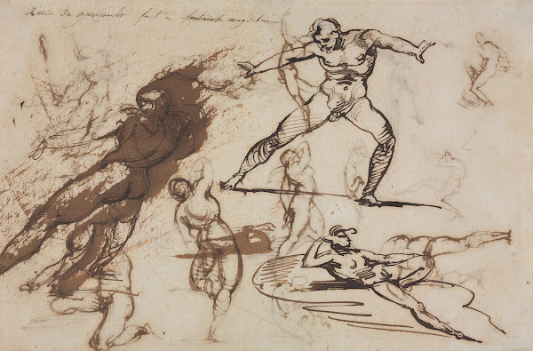Sheet of Sketches recto 1819