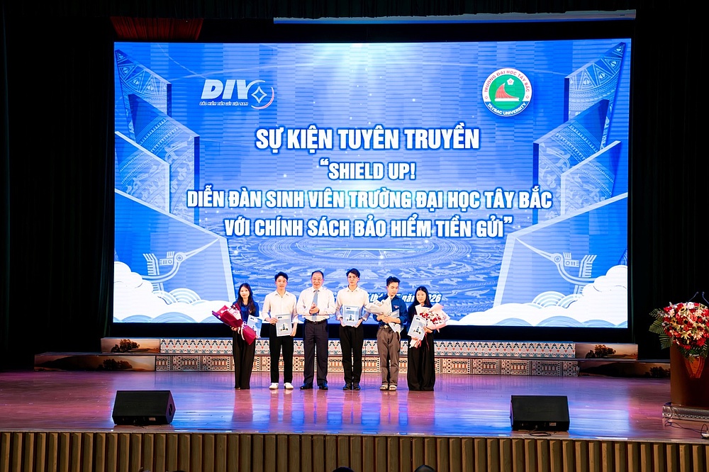 Sự kiện tuyên truyền “Shield up! Diễn đàn sinh viên Trường Đại học Tây Bắc với chính sách bảo hiểm tiền gửi” thành công rực rỡ