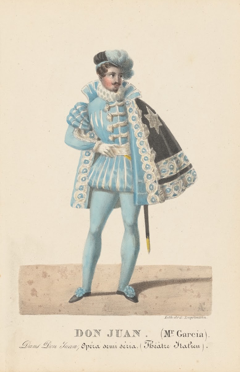Don Juan Mr Garcia Dans Don Juan Opéra semi séria Théâtre Italien 1820 1829
