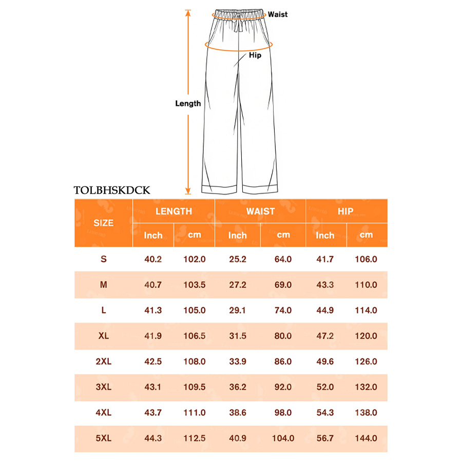 AOP TOL Straight leg pants