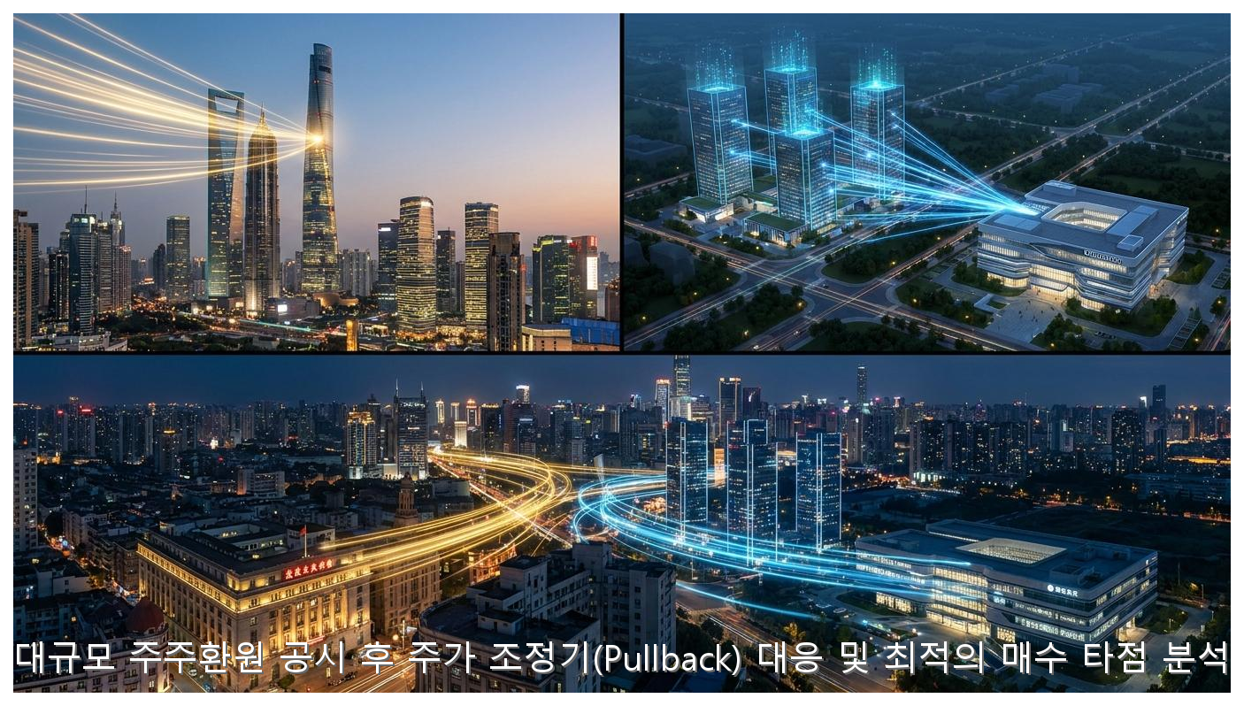 대규모 주주환원 공시 후 주가 조정기(Pullback) 대응 및 최적의 매수 타점 분석 핵심 안내 및 분석 인포그래픽 (7)