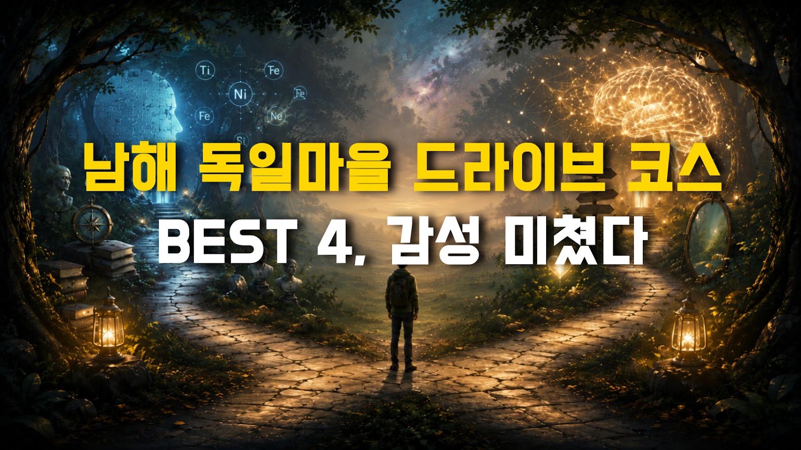 남해 독일마을 드라이브 코스 BEST 4, 감성 미쳤다