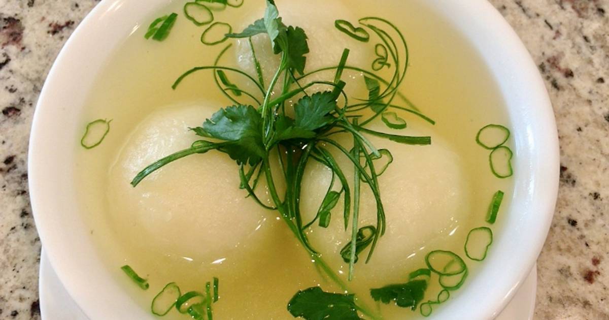 Canh Khoai Tây Bọc Thịt Bò