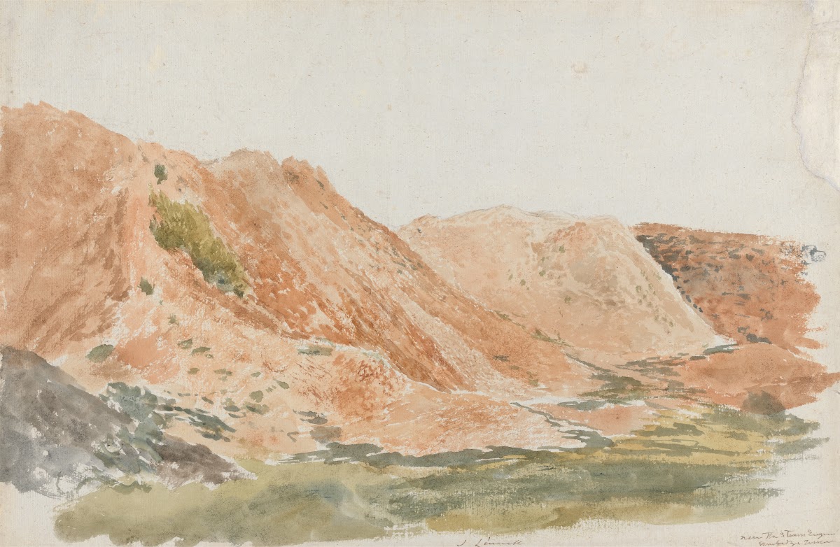 Quarries near Ironbridge Earthworks Cambridge Terrace ca 1816