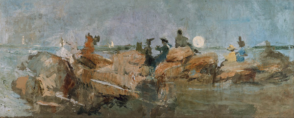 Anochecer en la escollera III between 1898 and 1900