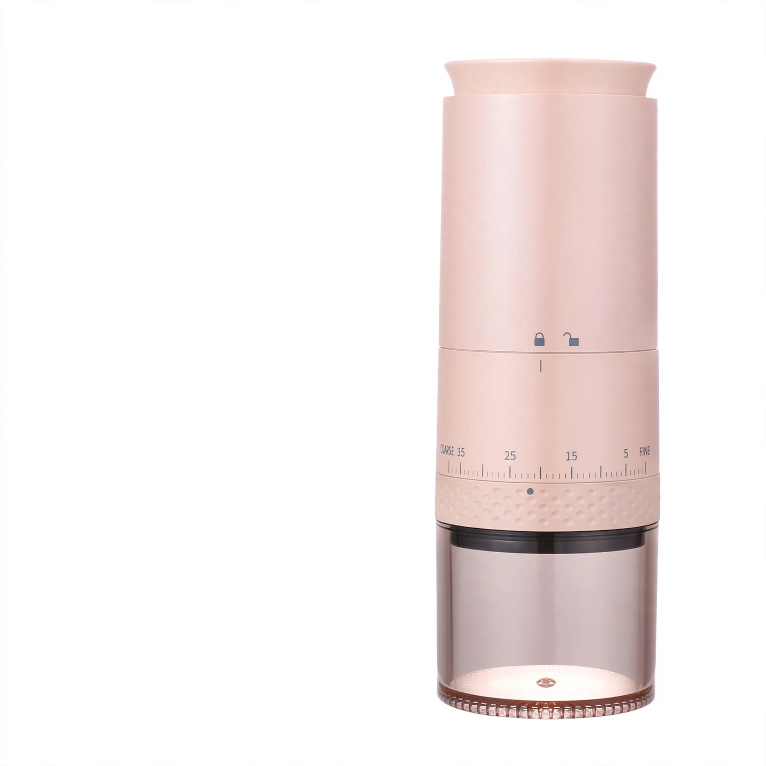 Electric coffee grinder with steel grinding mechanism