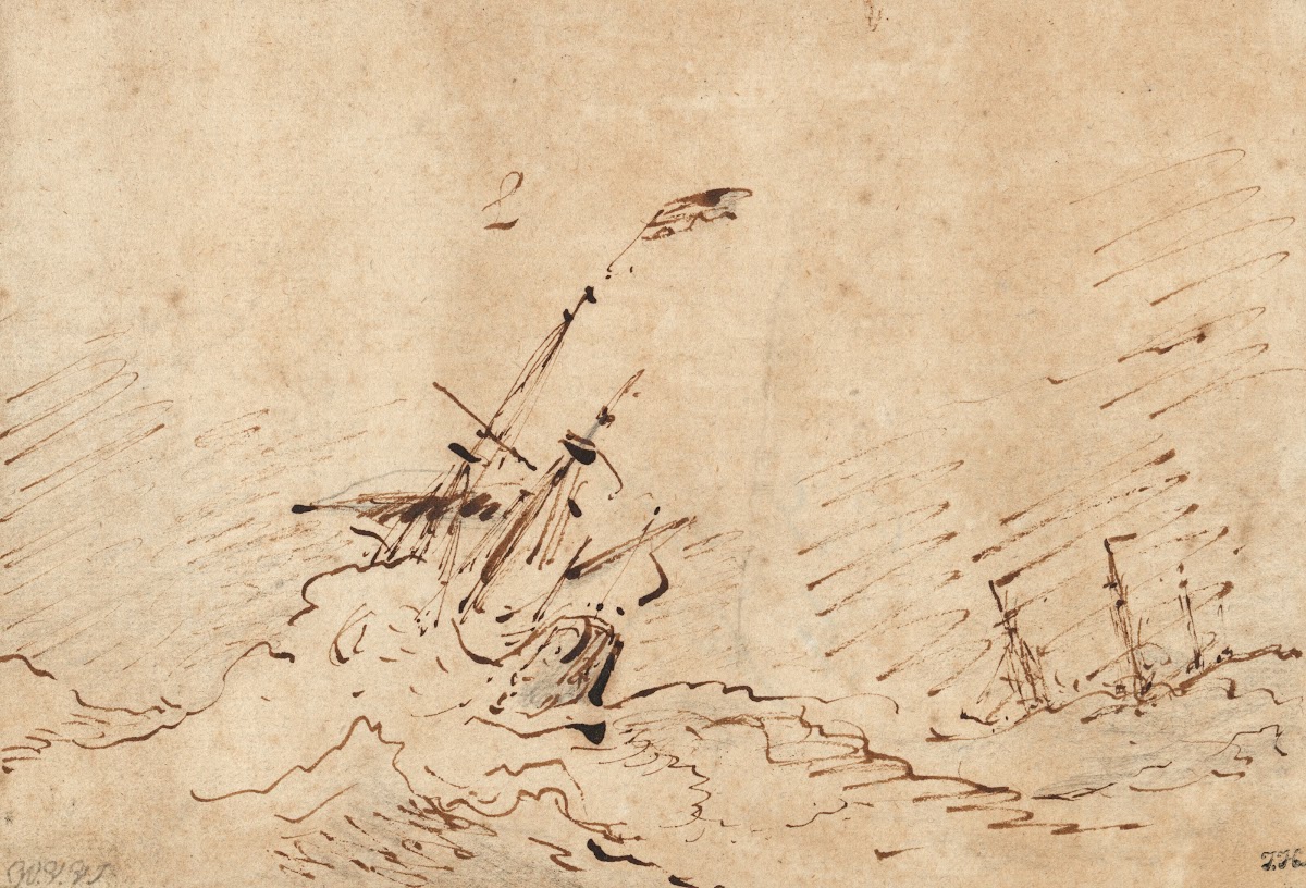 Ships in a storm